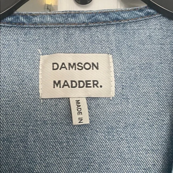 Denim Button-Down Dress - Picture 7 of 13